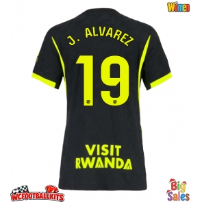 Atletico Madrid Julian Alvarez #19 Replica Away Stadium Shirt for Women 2026-27 Short Sleeve